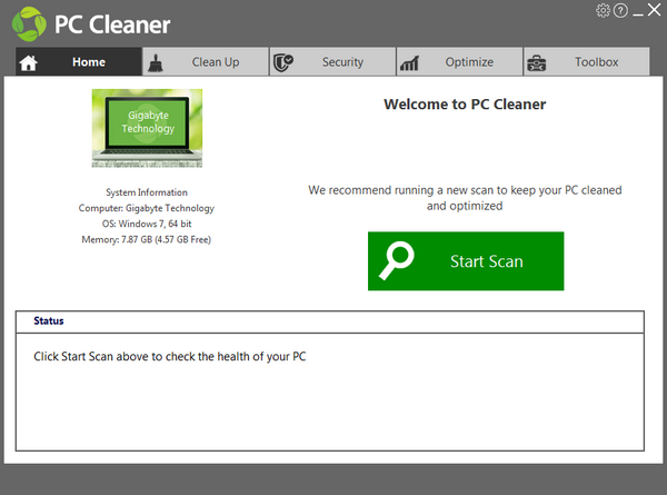 PC Cleaner(电脑垃圾清理软件)